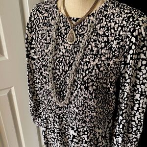 NWT ASOS River Island long Sleeve Smock Maxi Dress